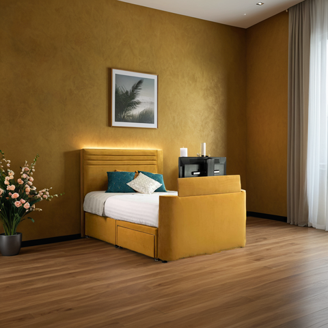 Image Chic TV Bed 2 Drawer