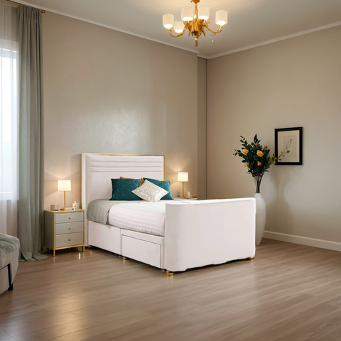 Image Chic TV Bed 2 Drawer