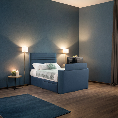 Image Chic TV Bed 2 Drawer