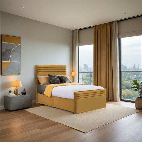 Style Chic Hybrid Fabric Bed Non Storage