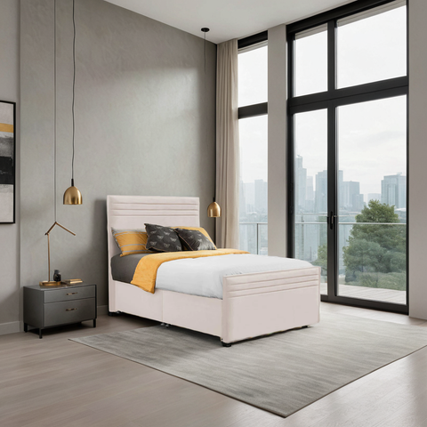 Style Chic Hybrid Fabric Bed Non Storage