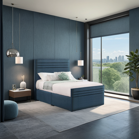 Style Chic Hybrid Fabric Bed Non Storage