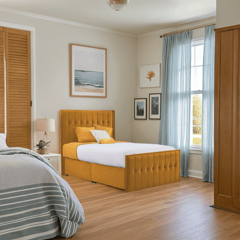 Style Sparkle Hybrid Fabric Bed Non Storage