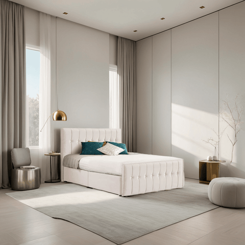 Style Sparkle Hybrid Fabric Bed Non Storage