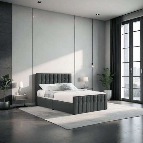 Style Sparkle Hybrid Fabric Bed Non Storage