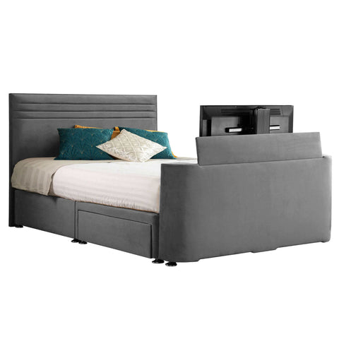 Image Chic TV Bed 2 Drawer