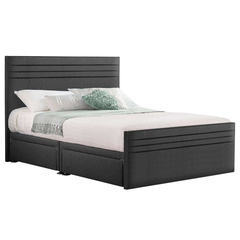 Style Chic Hybrid Fabric Bed 4 Drawer