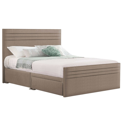 Style Chic Hybrid Fabric Bed 2 Drawer